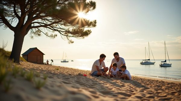 Camping familial dans les landes : plages et activités pour tous