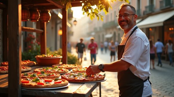 Les délicieuses pizzas artisanales du kiosque à Cheroy